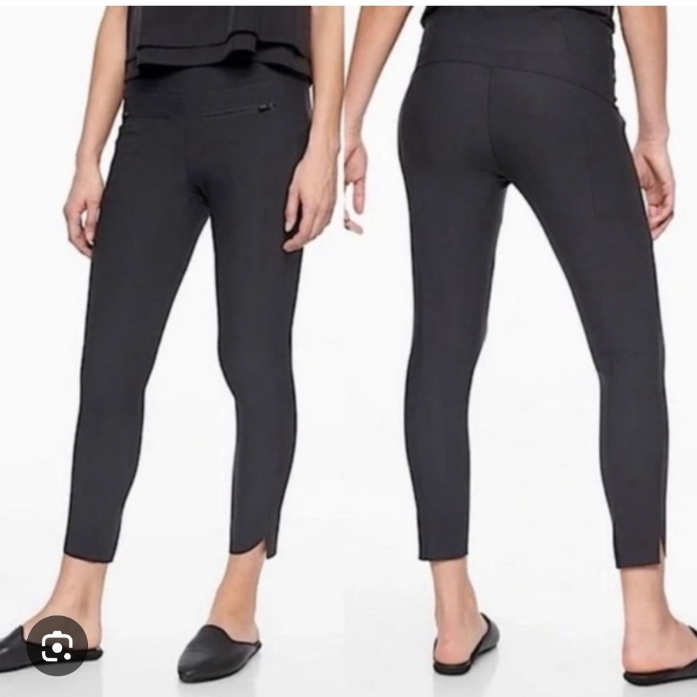 Athleta Black Ankle Leggings